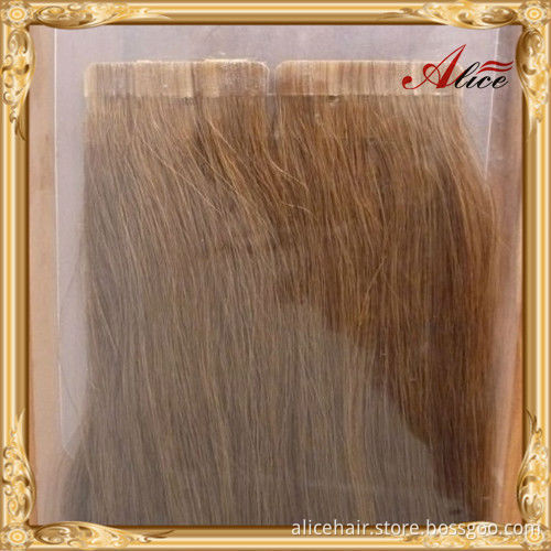 Top quality AAAA 8cm tape hair extension